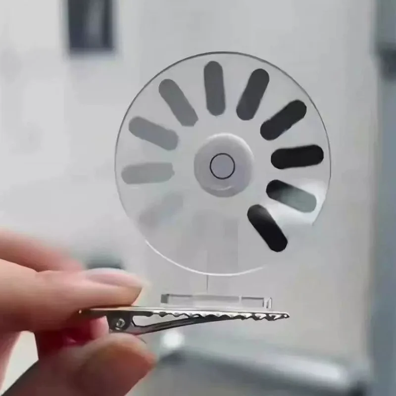 Pinza para el pelo de parodia de carga giratoria, diadema divertida sin carga de señal, horquilla única para el cerebro, regalos para amigos