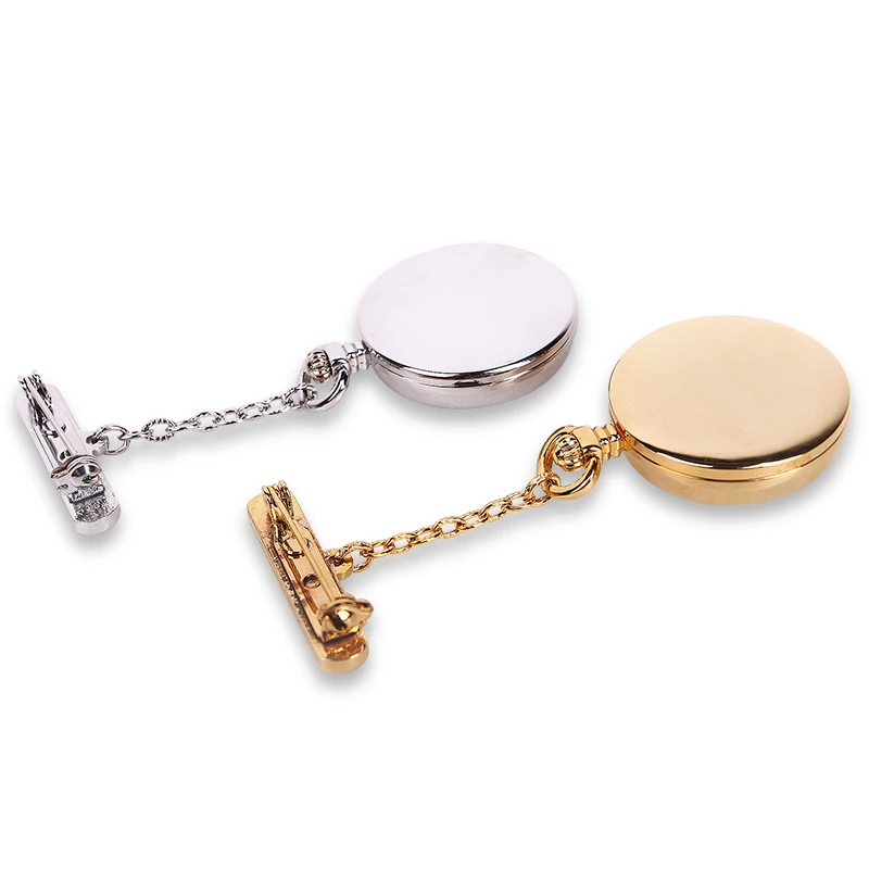 ALK Fob Nurse Pocket Watches Gift For nurses Quartz Doctor Watch Brooch LED ball pen set  Medical Clock Rose Gold PVC Pen pocket