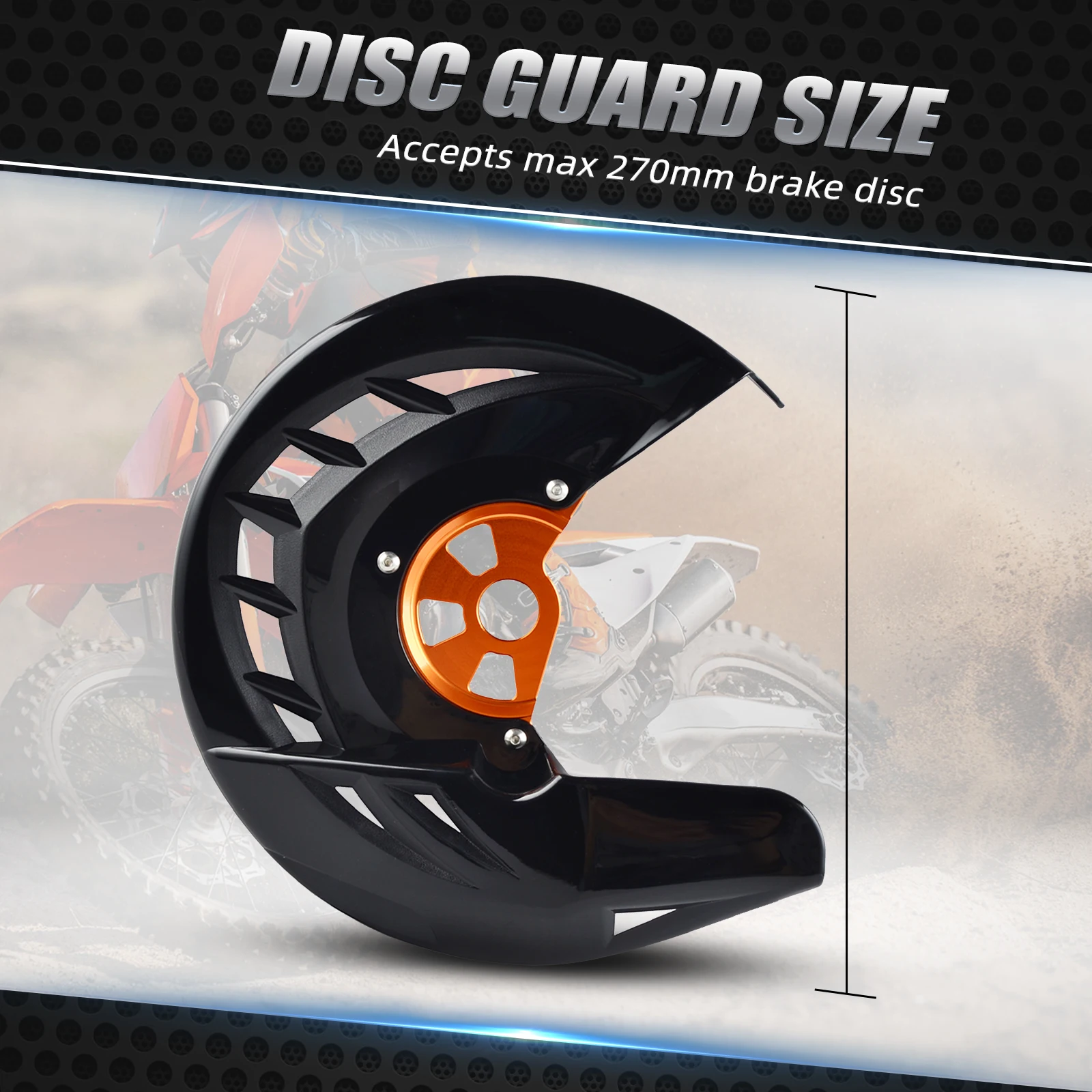 Protecteur de disque de frein avant, KTM EXC 300 2003-2015 EXC EXC-F 125 250 300 350 400 450 500 525 530 SX SXF XC XCF 2003-2014