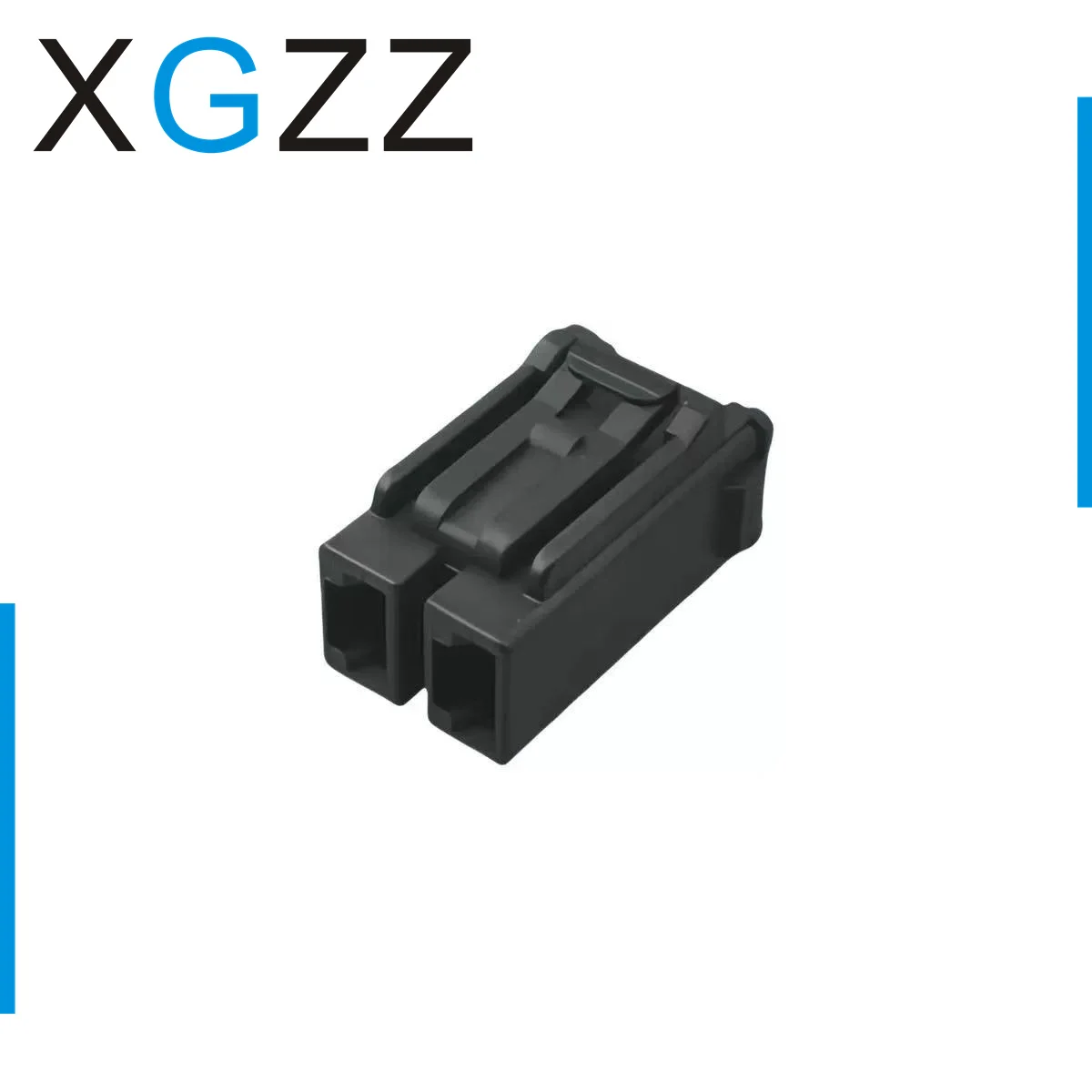 DJ7027B-7.8-21 Automotive connector plug 2-hole male and female docking plug rubber shell