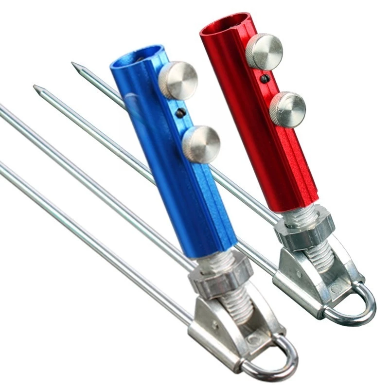 

Fishing Rod Bracket Ground-insert Universal Turret Bracket Rod Stainless Steel Fishing Bracket Ground-insert Rod