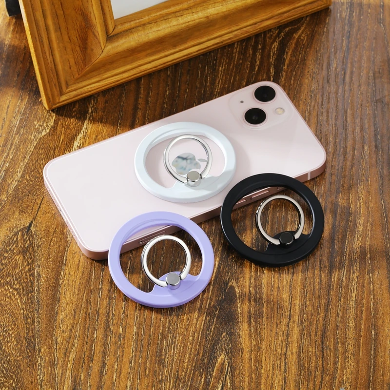 1/2PCS Universal Magnetic Metal  Phone Ring Holder for IPhone 14 13 12 11 Pro Max Plus X XS XR 7 SE Phone Grip Phone Accessories