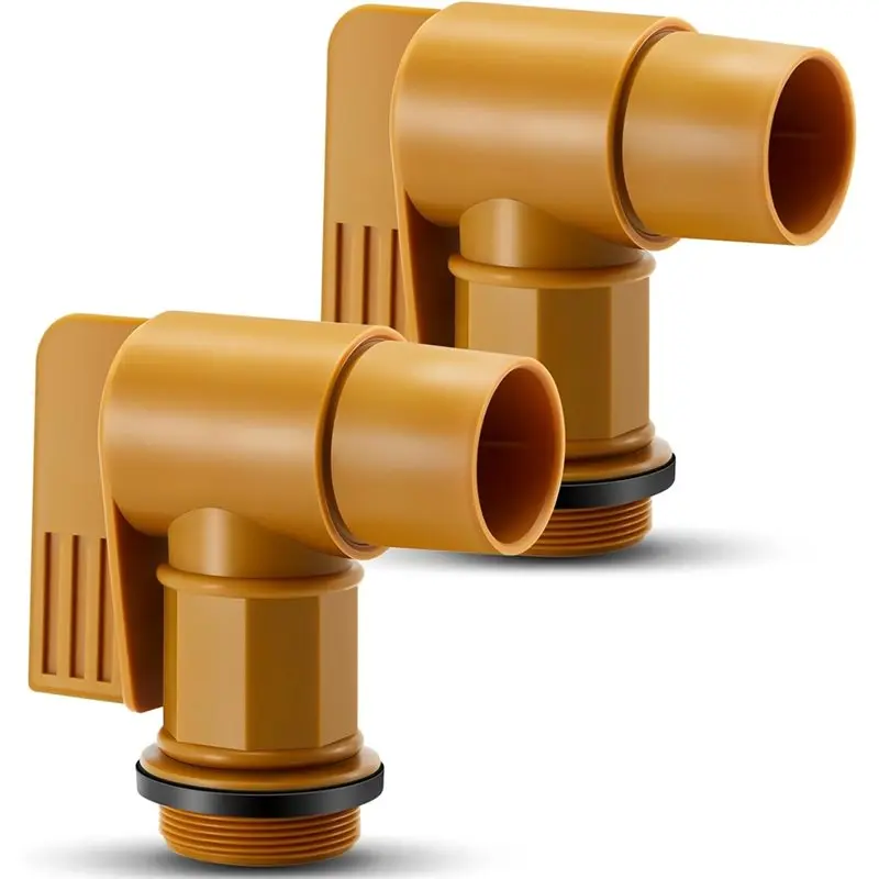 J1UL1N Fermentation Barrel Garden Plant Plastic Nutrient Solution Water Tap Buckets Faucet Switch Valve