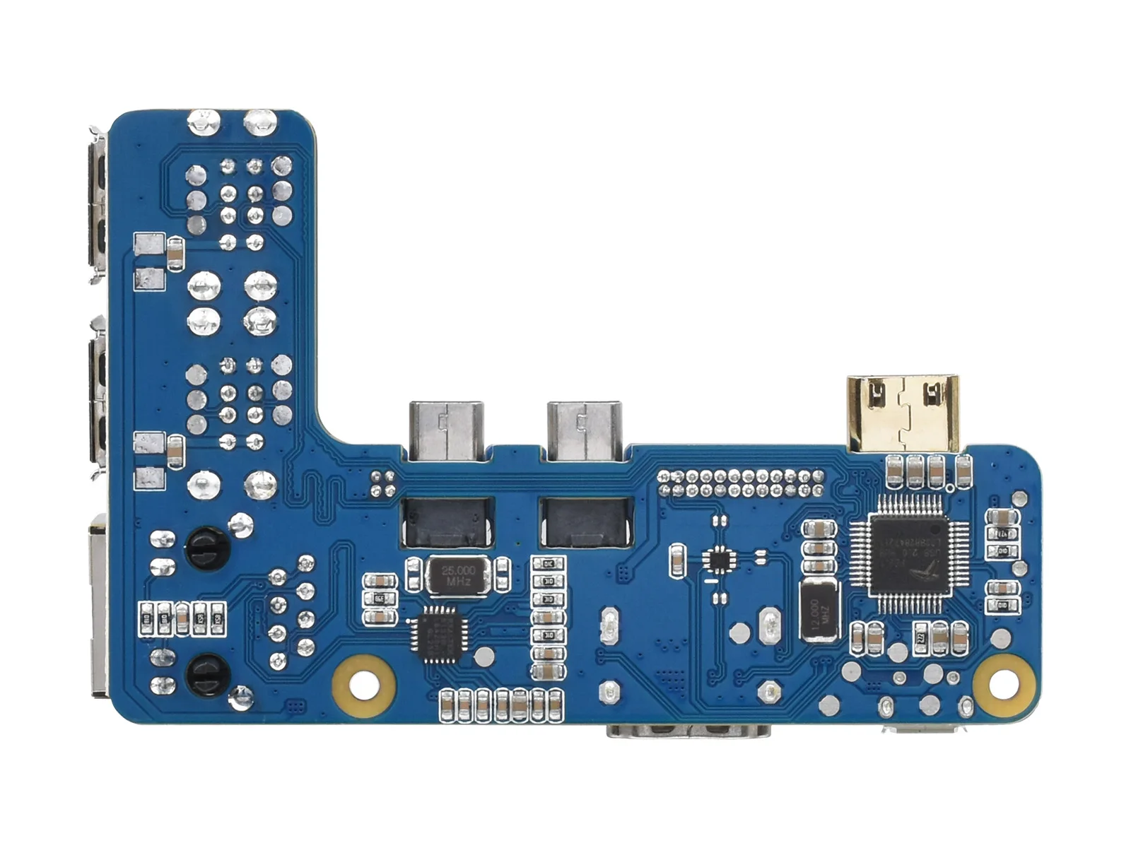 Picture 5: Waveshare Raspberry Pi Zero To 3B Adapter, Alternative Solution For Raspberry Pi 3 Model B/B+ 10 / 100 M Adaptive