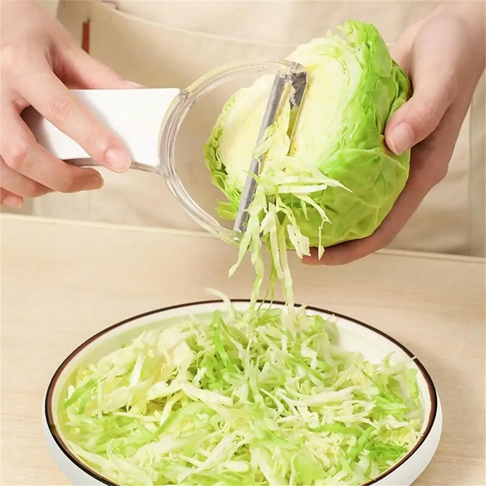 다기능 야채 샐러드 강판, 보라색 양배추용 분쇄기, 스테인리스 스틸 야채 슬라이서, 1pc