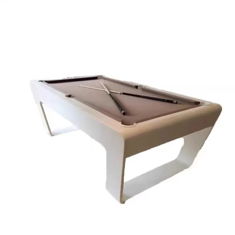 Factory Direct Customizable Modern Pool Table Luxury Minimalist Billiard Table for Home Entertainment & Club