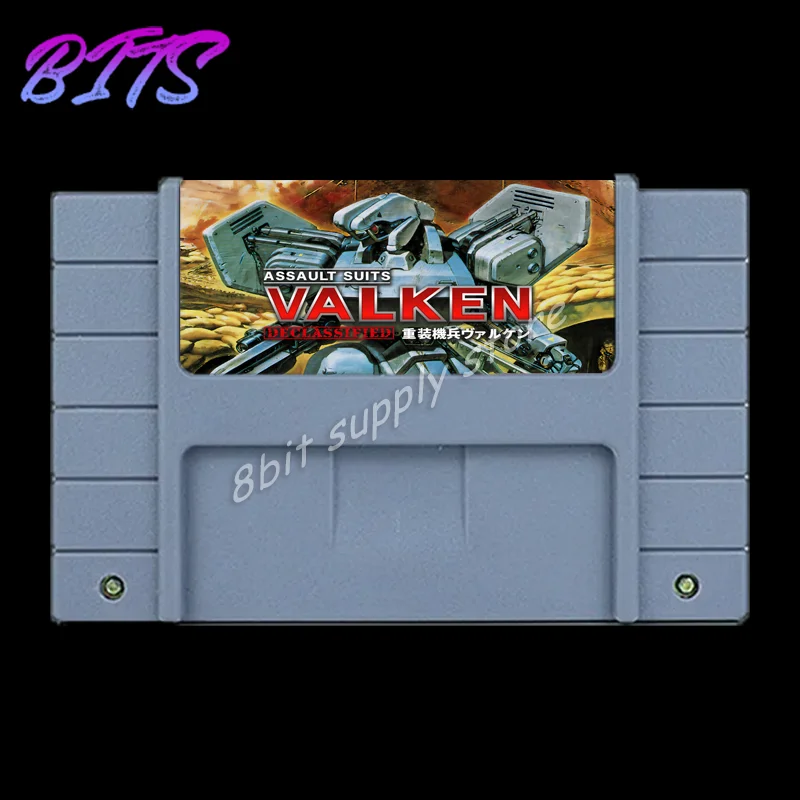

16bit game card： Assault Suits Valken ( USA Version!! )