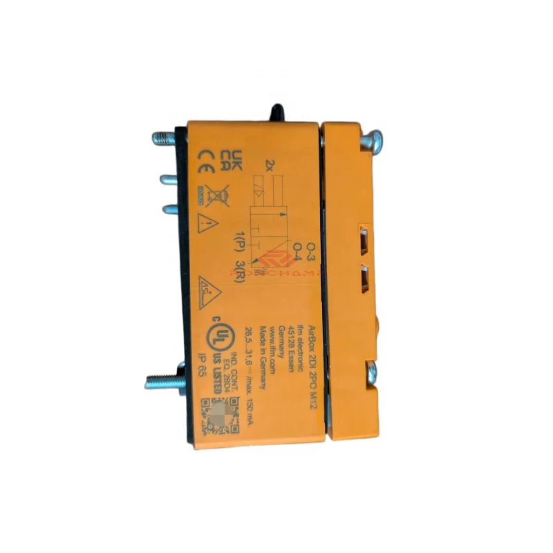 New Original IFM AC2024 AS-Interface AirBox 2DI 2PO M12 Pneumatic I/O Module 26.5-31.6VDC IP65