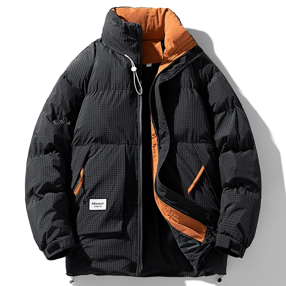Parkas Verdicken Warme Gepolsterte Jacken Outwear für Männlich Weiblich Parkas Große Größe 8XL 9XL männer Plus Größe Winter Puffer blase Parkas