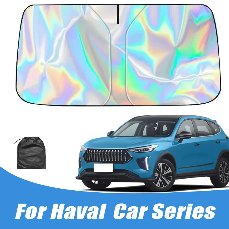 

For Haval H6 H9 F7 F7x Jolion Dargo Big Dog M6 H2 H4 H7 F5 Car Sun Visor Windshield Sunshade Heat Insulation Auto Accessories