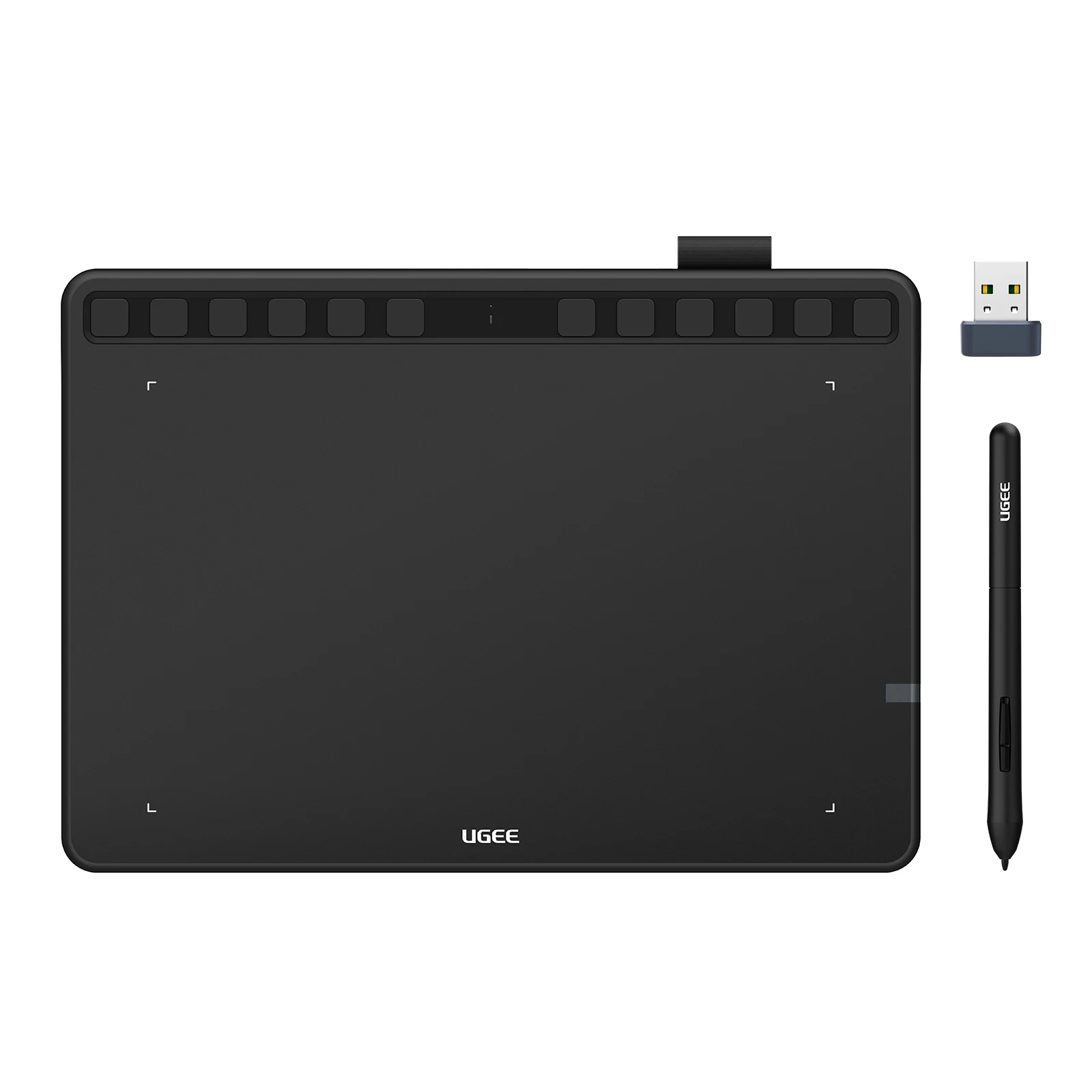 UGEE S1060W 2.4G Wireless Graphics Tablet 10 inch Drawing Pen Tablet 12 Shortcut Keys for Android MAC Chrome OS Windows