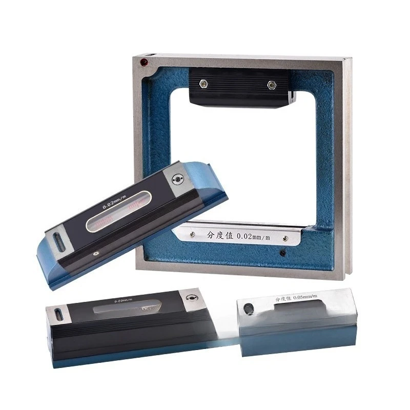 Industrial grade horizontal ruler strip frame level mechanical bubble