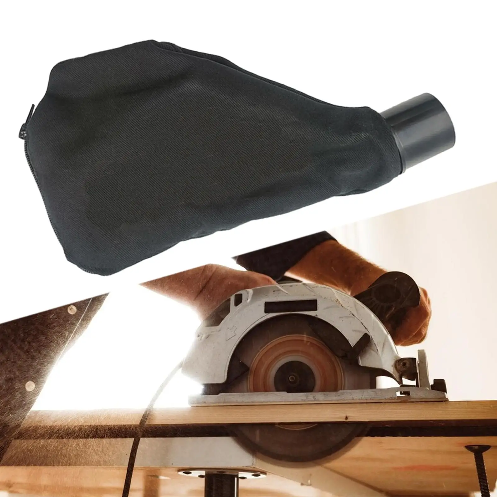 Il sacchetto del collettore di polveri per sega da tavolo sostituisce la borsa di raccolta della polvere riutilizzabile durevole delle parti