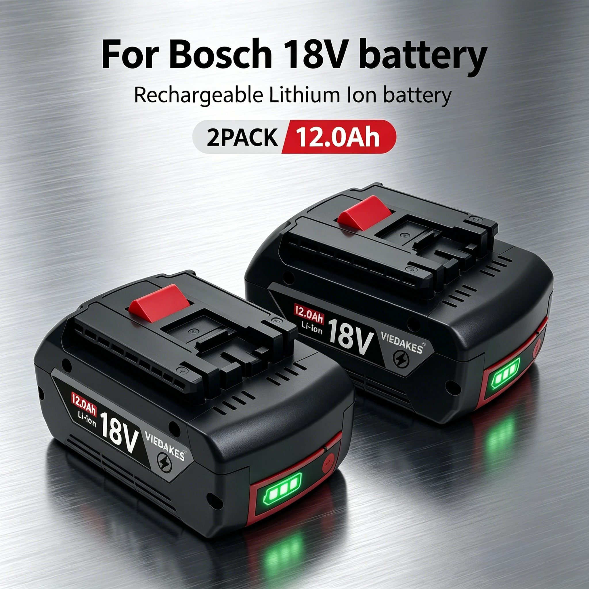 

Rechargeable 18V 12.0Ah Li-ion Battery For Bosch 18V Battery BAT609 BAT618 BAT622 Professional Cordless Power Tools