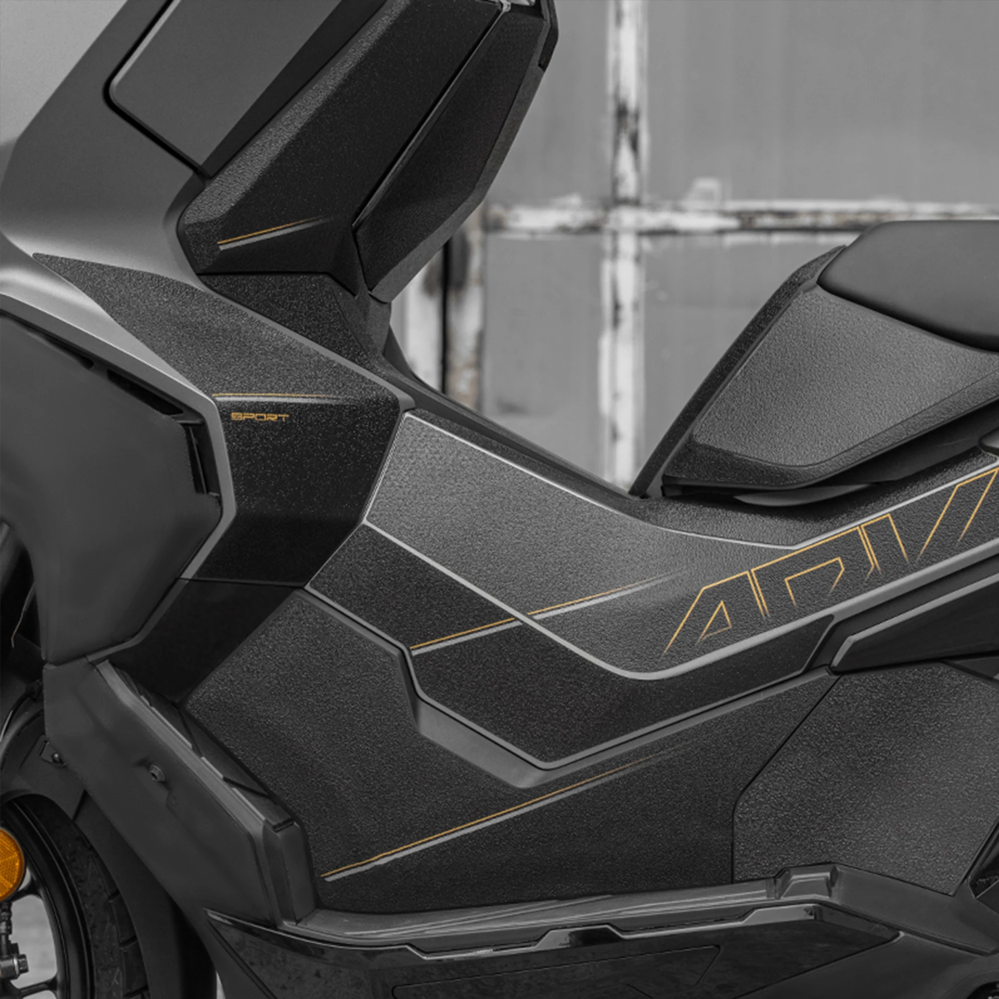 Compatible with 2025 Honda ADV350 Non-Slip Tank Guard Sticker Waterproof Fuel Tank Protector Decal Motorcycle Accessories