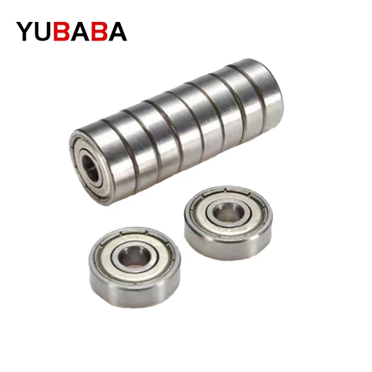 درع مصغرة عالية الكربون الصلب تحمل أجزاء طابعة ثلاثية الأبعاد 608 تحمل 1/1.5/2/3/4/5/7/8/9/10/12/15/17/20