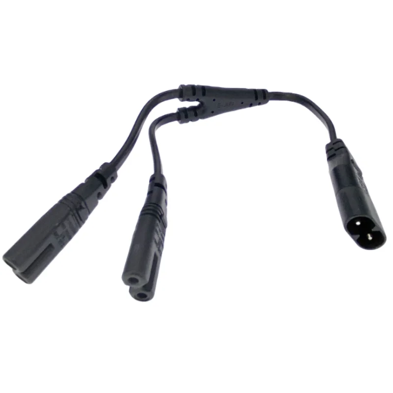 „8“ Figure C7 Stromkabel mit Schalter, IEC 320 C8 auf C7 Verlängerungskabel mit Ein/Aus, C7 Stromkabel schalten kurze Drähte