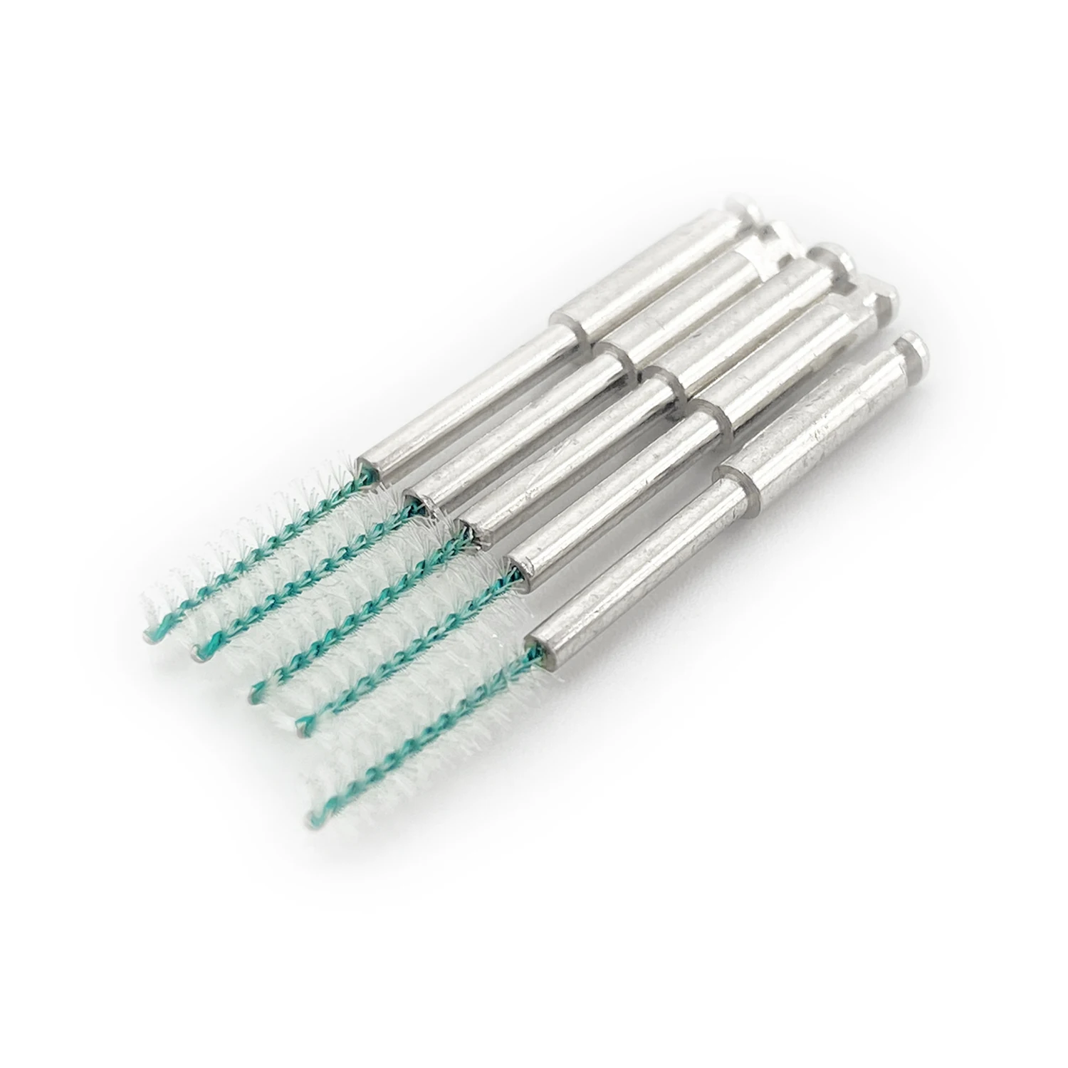 10pcs WELLCK Dental Materials Dentistry Root Clean Brush Odontologia Dentist Tools RA Shank Teeth Clean Dental Instrument