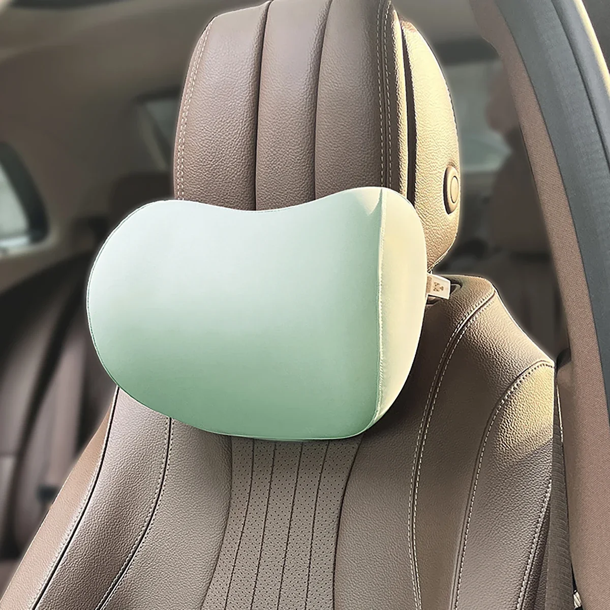 Forbell Car Neck Pillow Zero Pressure Memory Cotton Super Soft and Fast Rebound Car Headrest Pillow Car Accessories Interior