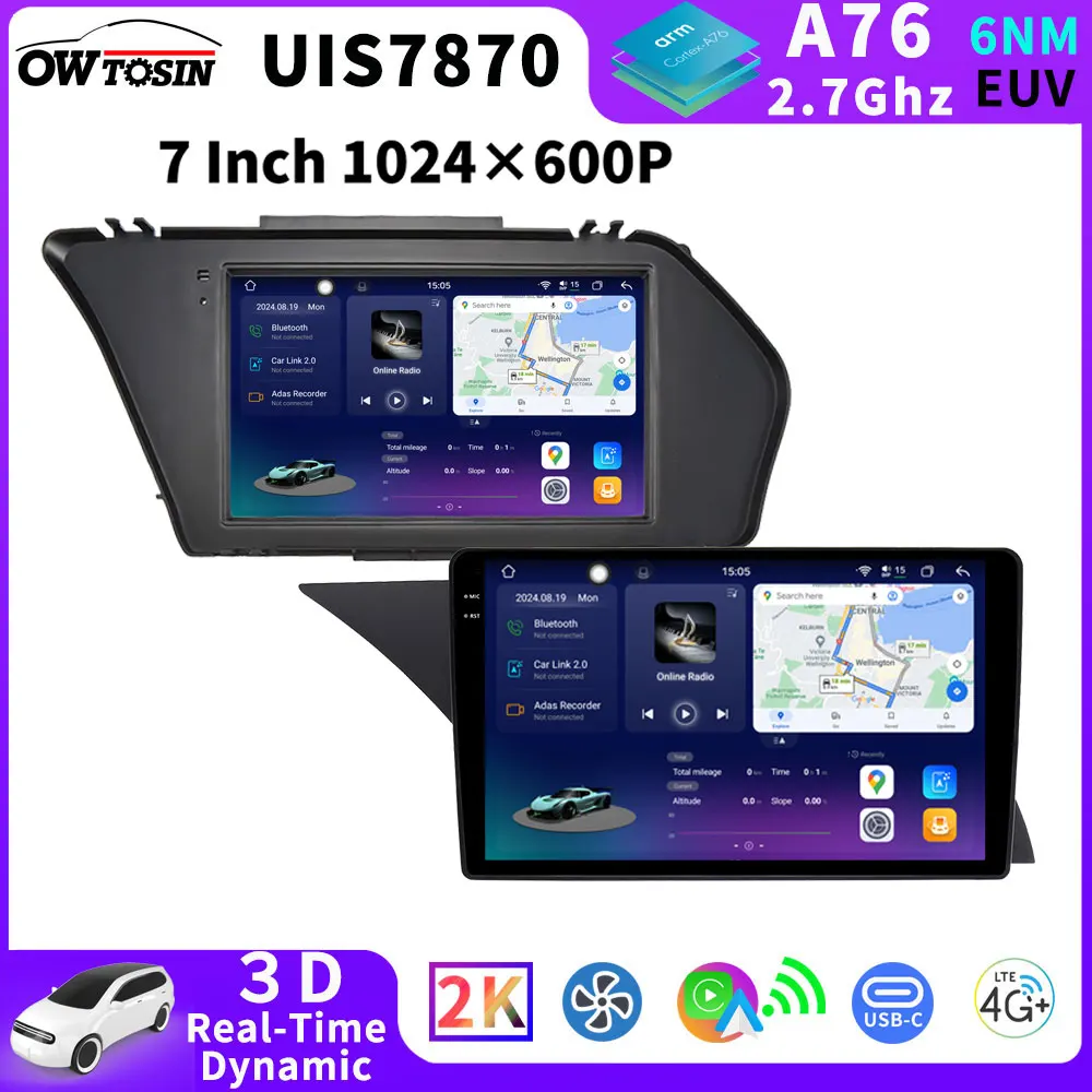 7870 Android 13 12G+256G Car Radio Multimedia Player GPS For Mercedes Benz GLK-Class X204 2008-2015 NTG4.0 NTG4.5 Video CarPlay