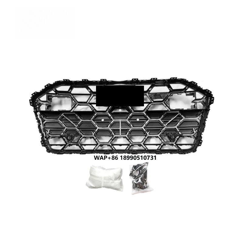 

Yinhua Factory Direct 24+ A6 Car Grill with logo 24S6 Matt Black High Configuration Car Middle Grilles