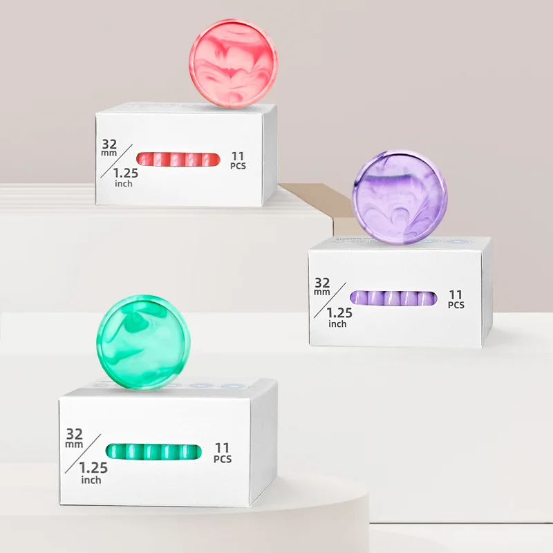 24/27/32/38mm 550 peças discos de ligação cogumelo buraco botão folhas soltas notebook armazenamento grampo anel de ligação diário encadernação