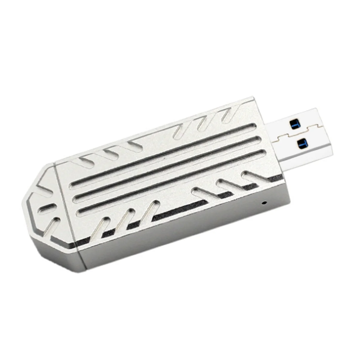 

M.2 NVME SSD Case External Enclosure USB 3.2 Gen2 10Gbps Type-A + Type-C M2 NVME Adapter Box Supports 2230 M.2 NVME SSD