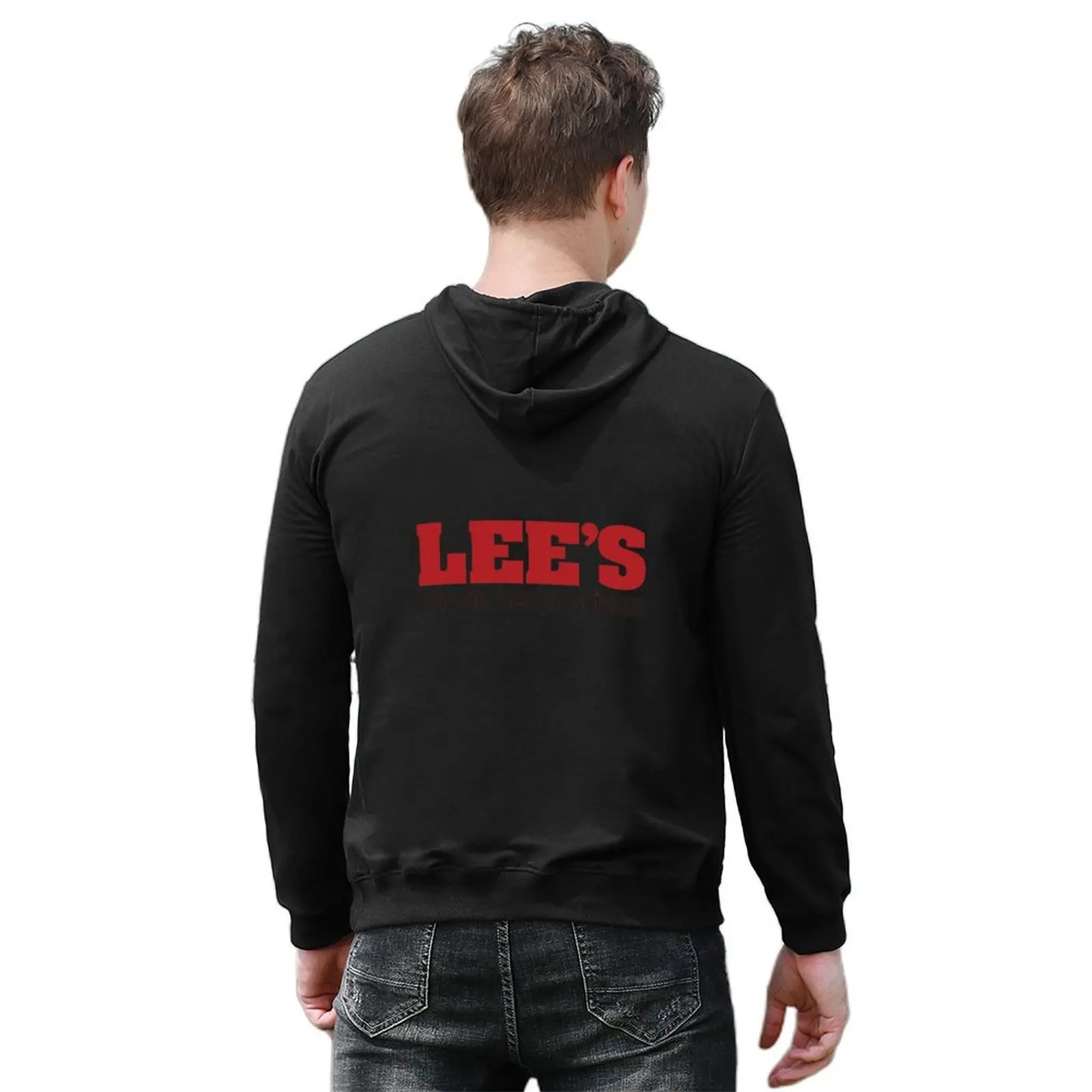 Bluza z kapturem dla mężczyzn z motywem słynnej przepisy na kurczaka Leego, estetyczna odzież, jesienne nowości, odzież męska, nowa bluza z kapturem.