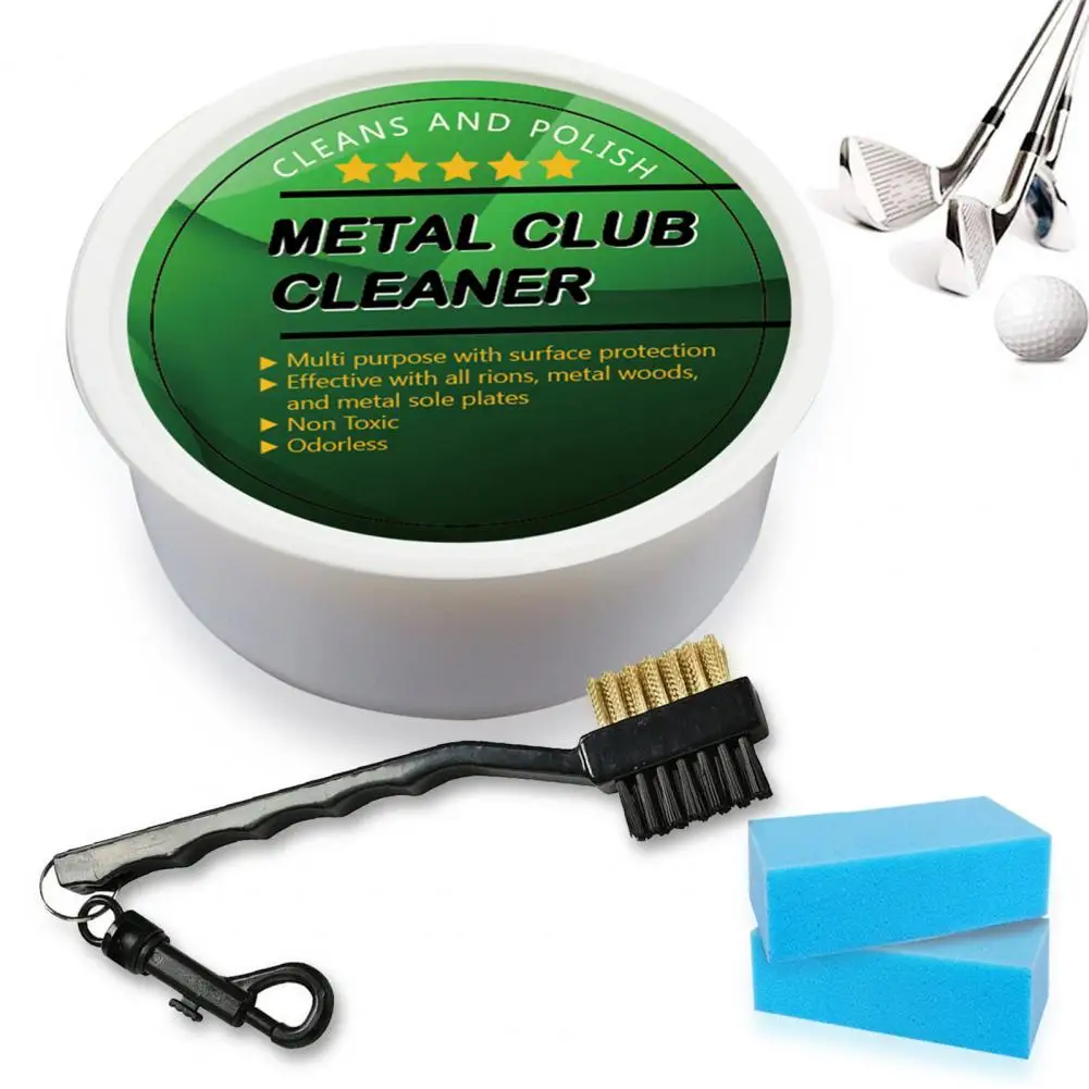 Metal Rust Remover for Golf Clubs Golf Iron Cleaner Golfs Club Metal Polishing Compound Golf Club Cleaning Solution