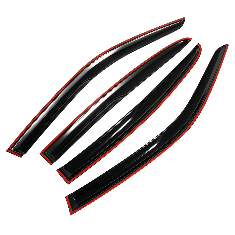 Fit For 2011-2022 Dodge Charger Acrylic Window Visors Sun Rain Guards Vent Shade