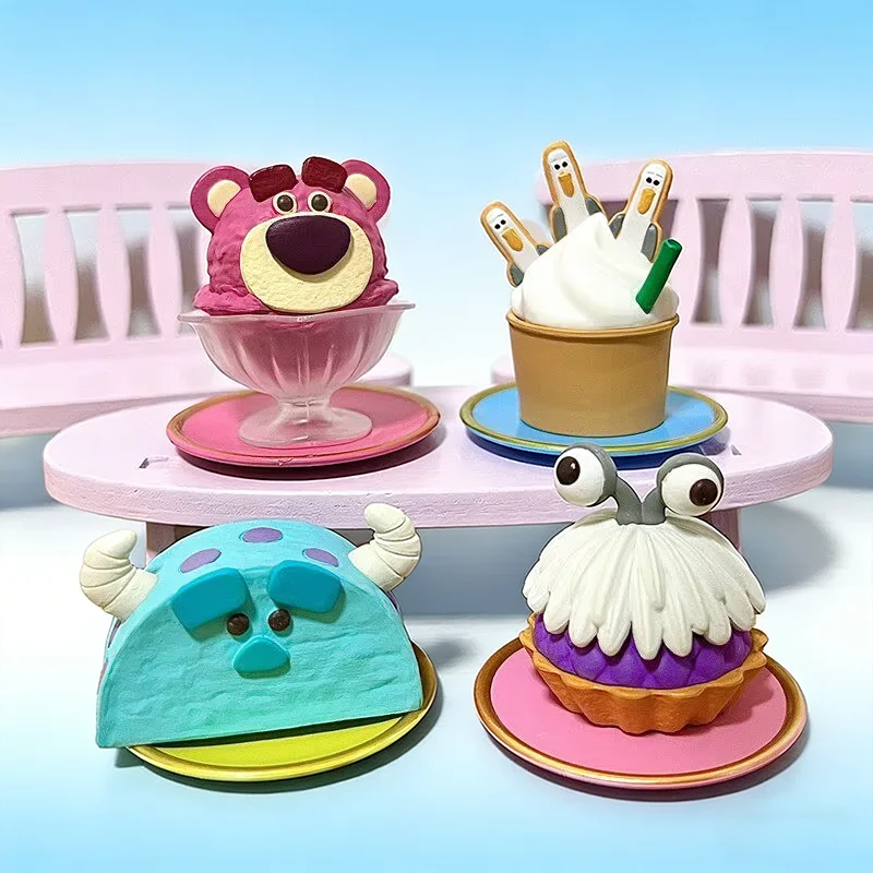 

New Movie Anime Character Strawberry Bear Abu Blind Box Delicious Dessert Series Cartoon Desktop Decoration Festival Gift