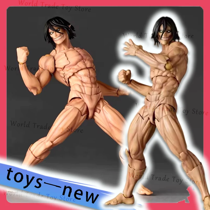 

Фигурка «Атака Титанов» Ko Eren Jaeger Kaiyodo Revoltech Amazing Yamaguchi, коллекция аниме, фигурки, модель игрушки, предварительная продажа
