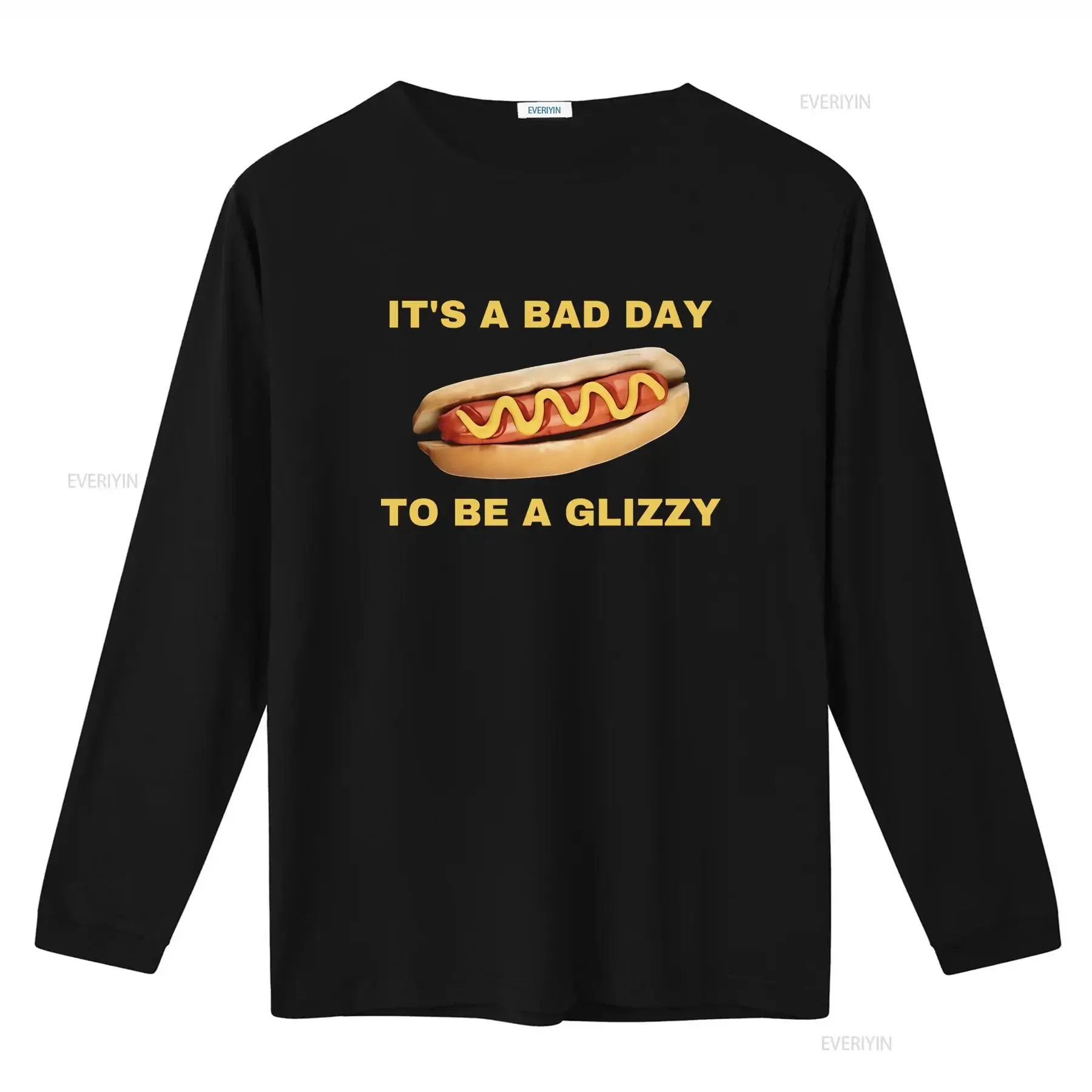 Bad Day To Be A Glizzy T Shirt Funny Hotdog BBQ Food Cookout Grilling Humor vintage Washed designer clothes streetwear