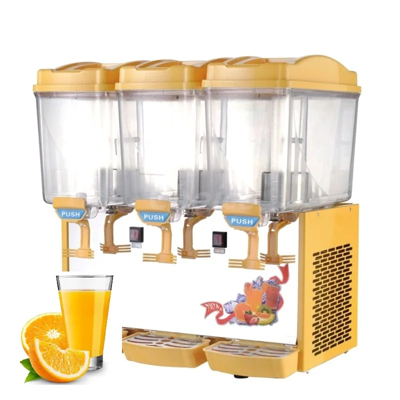 

Three Jars Cold&Hot Drink Machine Fruit Juice Beverage Machine Cool Beverage Maker Fruit Juice Dispenser Beverage Machine