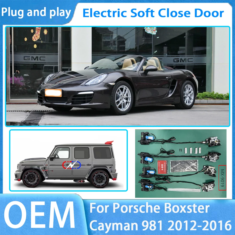 

for Porsche Boxster Cayman 981 OEM Car Soft Close Door System Automatic Electric Auto Pull Power Latch Power Closing Quiet