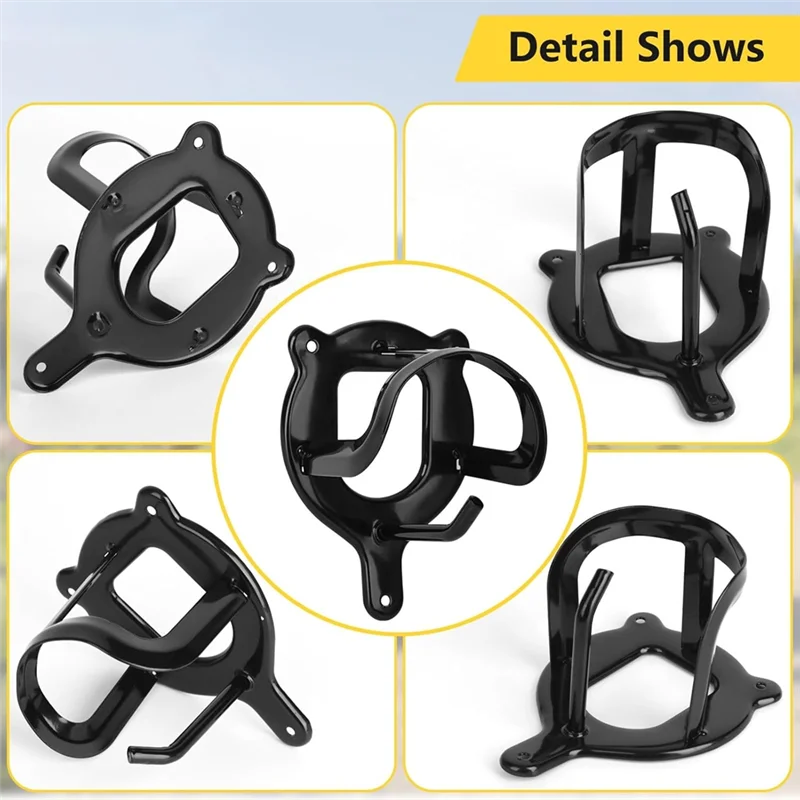 

A04G-крючок Horse Tack, набор из 6 держателей для уздечек для лошадей, вешалка для утки для конного спорта, держатель для утки, вешалка для поводка для хранения