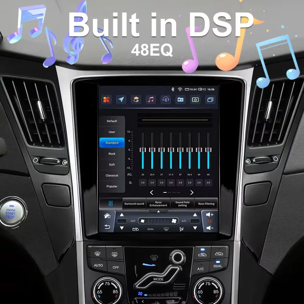 Car Android For Renault Trafic 3 14-21 For Opel Vivaro B 9.7 inch Navigation Intelligent System Touch Screen Bluetooth 4G WIFI image 5
