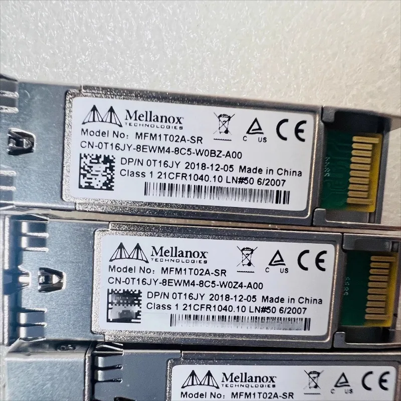 Parts for Mellanox MFM1T02A-SR SFP + 10G 850nm 300m Meros Multimode Optical Module