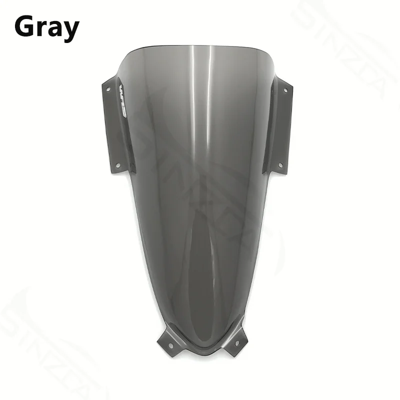 For Ducati Panigale V4 R S V4S V4R 2020 2021 2022 Racing Motorcycle Windshield Windscreen Wind Deflectors Gray