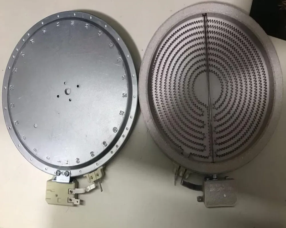 1800W Ceramic Heater Elements for Electric Ceramic Stove Carbon Crystal Heating Plate Universal, Tea Stove Spoke Heating Plate