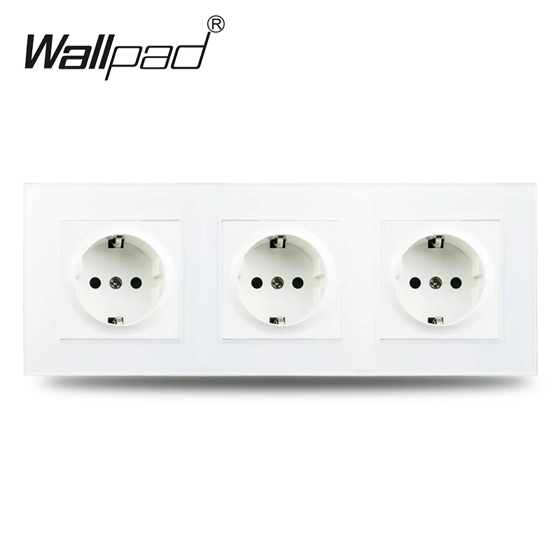 Touch Lichtschakelaar Met EU USB Type C Dubbele Drievoudige Stopcontacten Zwarte Led-schakelaars Kristal Donkere Achtergrondverlichting Stopcontact 16A