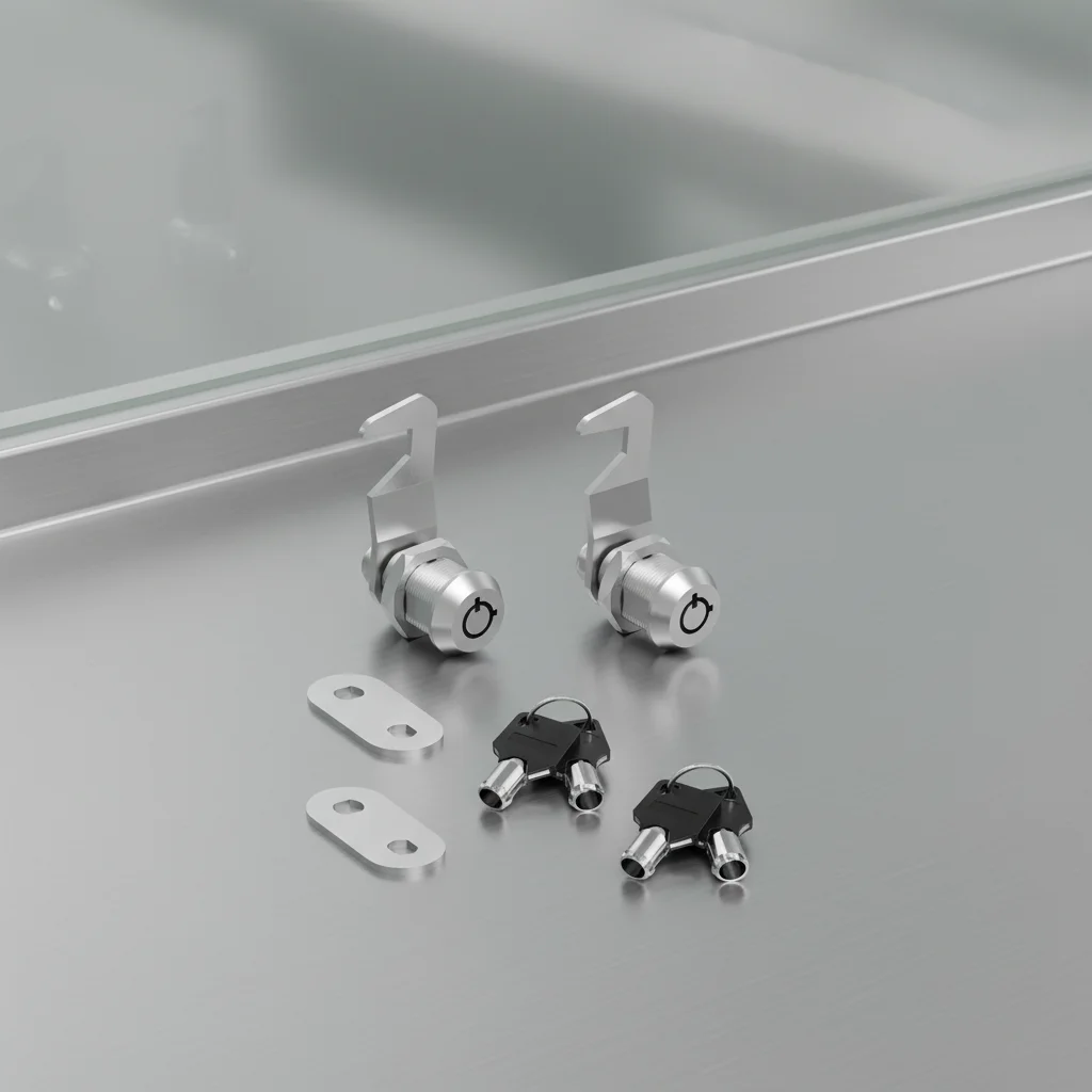 Cam Lock Toolbox Lock Kit With Keys Hook Cam Tubular Cam Lock Tool Box Lock - 5/8"  Drawer Cabinet Lock Mail Box Locker