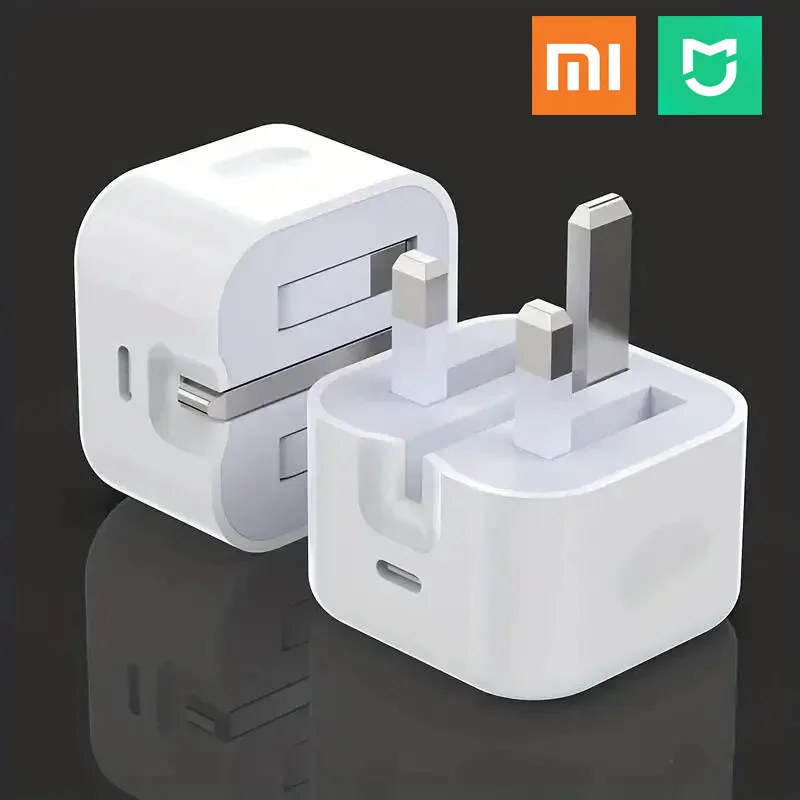 

Mijia 20W/35W/40W Charger Set British Standard Wall Charger PD Fast Charging Protocol Dual Type-C Phone Accessories for Xiaomi
