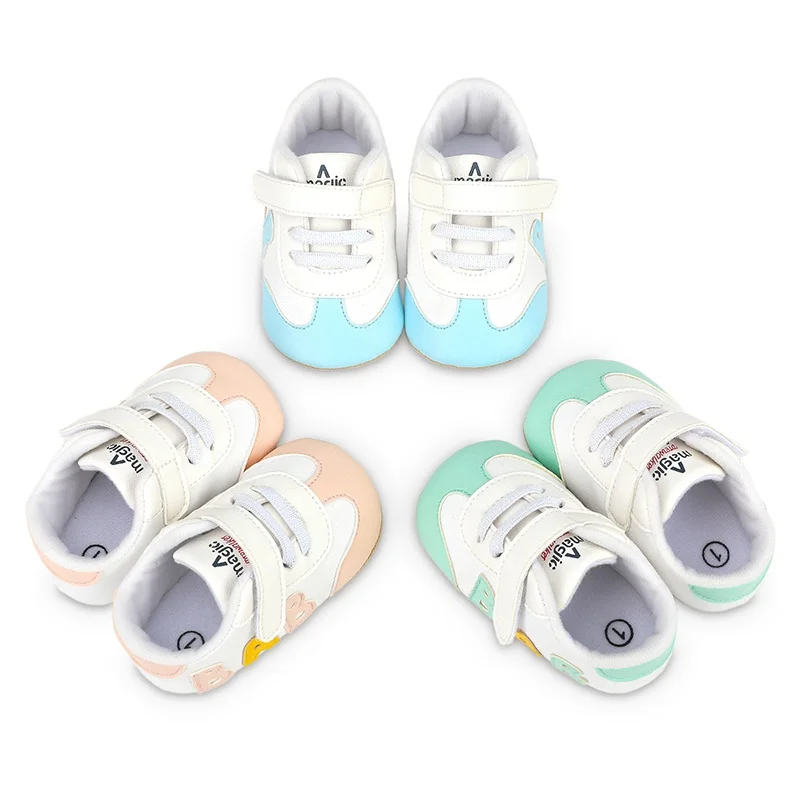 Toddler Baby Sneaker Baby Boys Girls Shoes First Walkers Infant Anti-Slip Soft Sole Walking Shoes Comfortable Sports Shoes