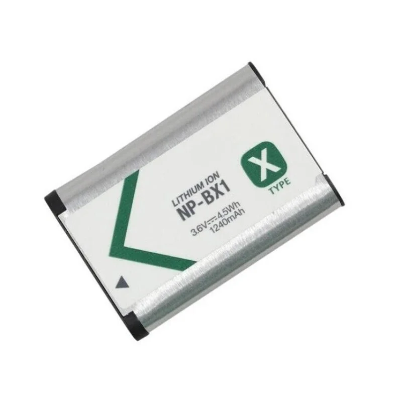 3.6V 1240mAh NP-BX1 Battery for Sony WX300 HX300 HX50 RX1 RX100 AS15 ZV1 + Charger