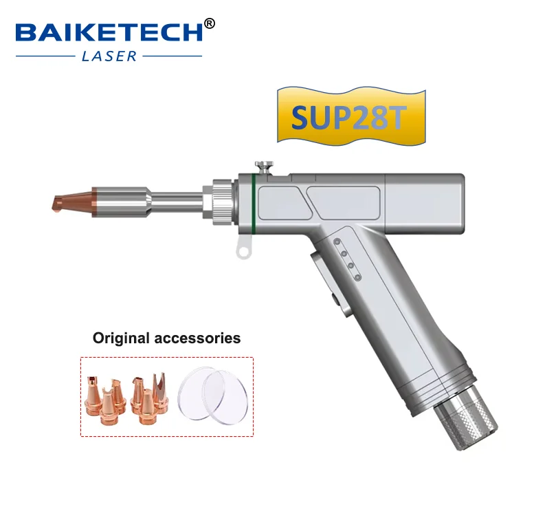 SUP28T 4 in 1 Handheld Laser Welding Head for Metal Sheet Welding Cutting Cleaning Seam Polish