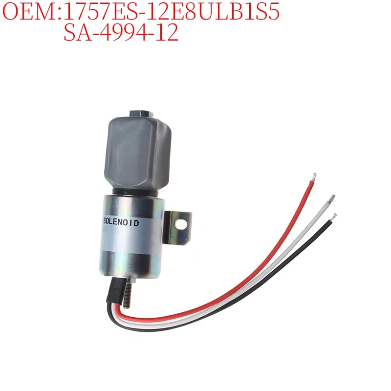 

Construction Machinery Accessories Suitable for Cut Off Oil Stop Flameout Solenoid Valve SA-4994-12 1757ES-12E8ULB1S5 New Parts