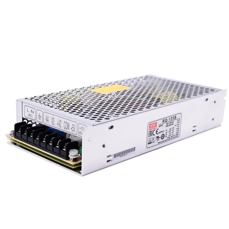 RQ-125 125W Quad Output Mean Well Switching Power Supply RQ-125B RQ-125C RQ-125D 5V 12V 15V 24V Replace Q-120D