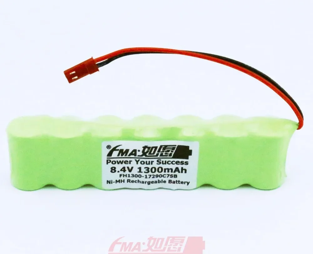 Nickel Metal-Hydride Ni-MH 8.4V 1300mAh Rechargeable Battery Pack w/SYP 1/2A_7SB