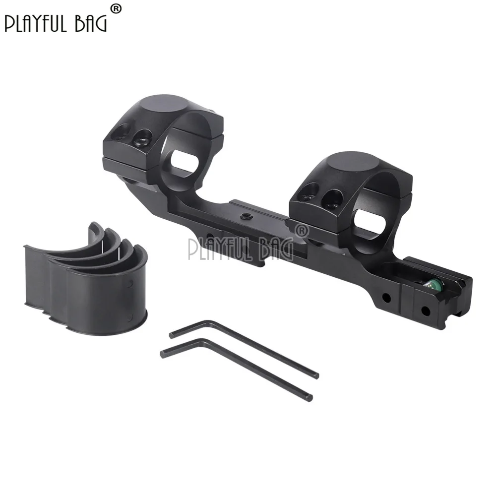 One-Piece Scope Mount with Bubble Level for 11mm Rail 25.4mm/30mm Dual Ring Tube Clamp Scope Leveler QG447S